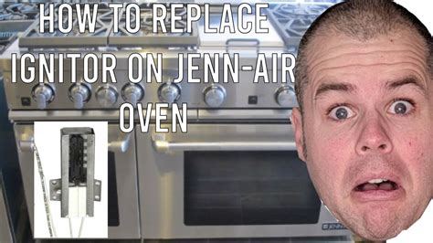 jenn air gas stove cleaning replace electrodes